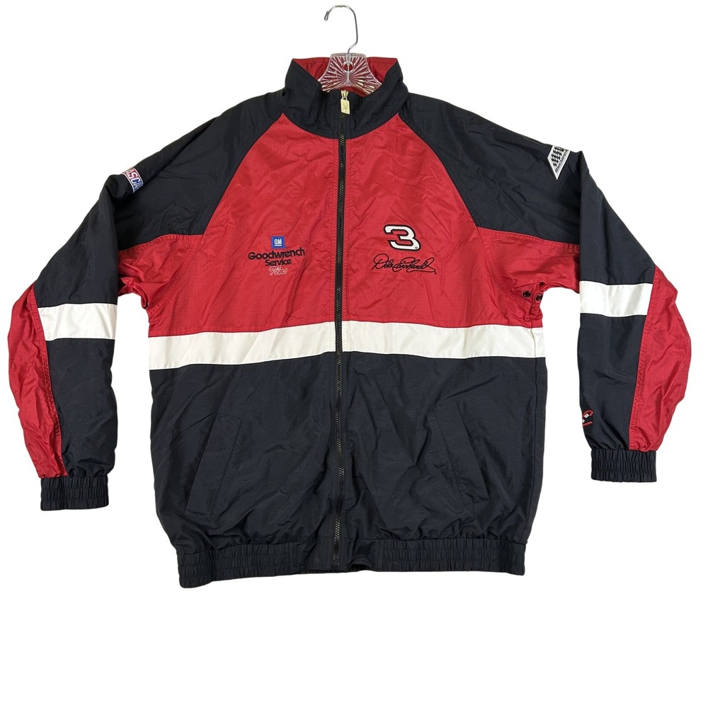 Vintage‎ Dale Earnhardt GM Goodwrench Racing Jacket Mens Large NASCAR 2000s
